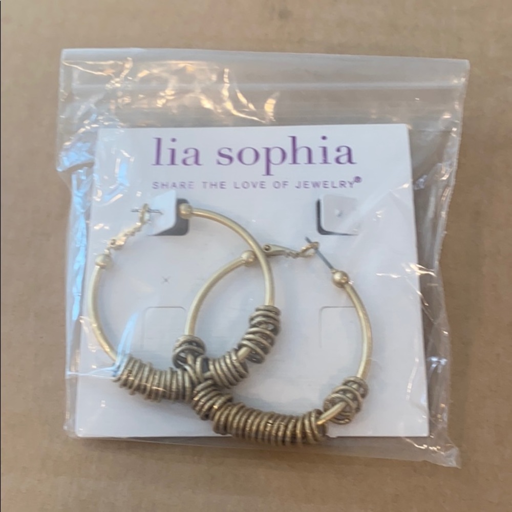 Lia Sophia earrings